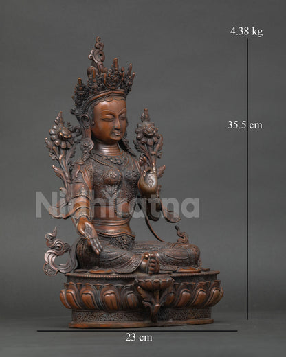 Green Tara Statue