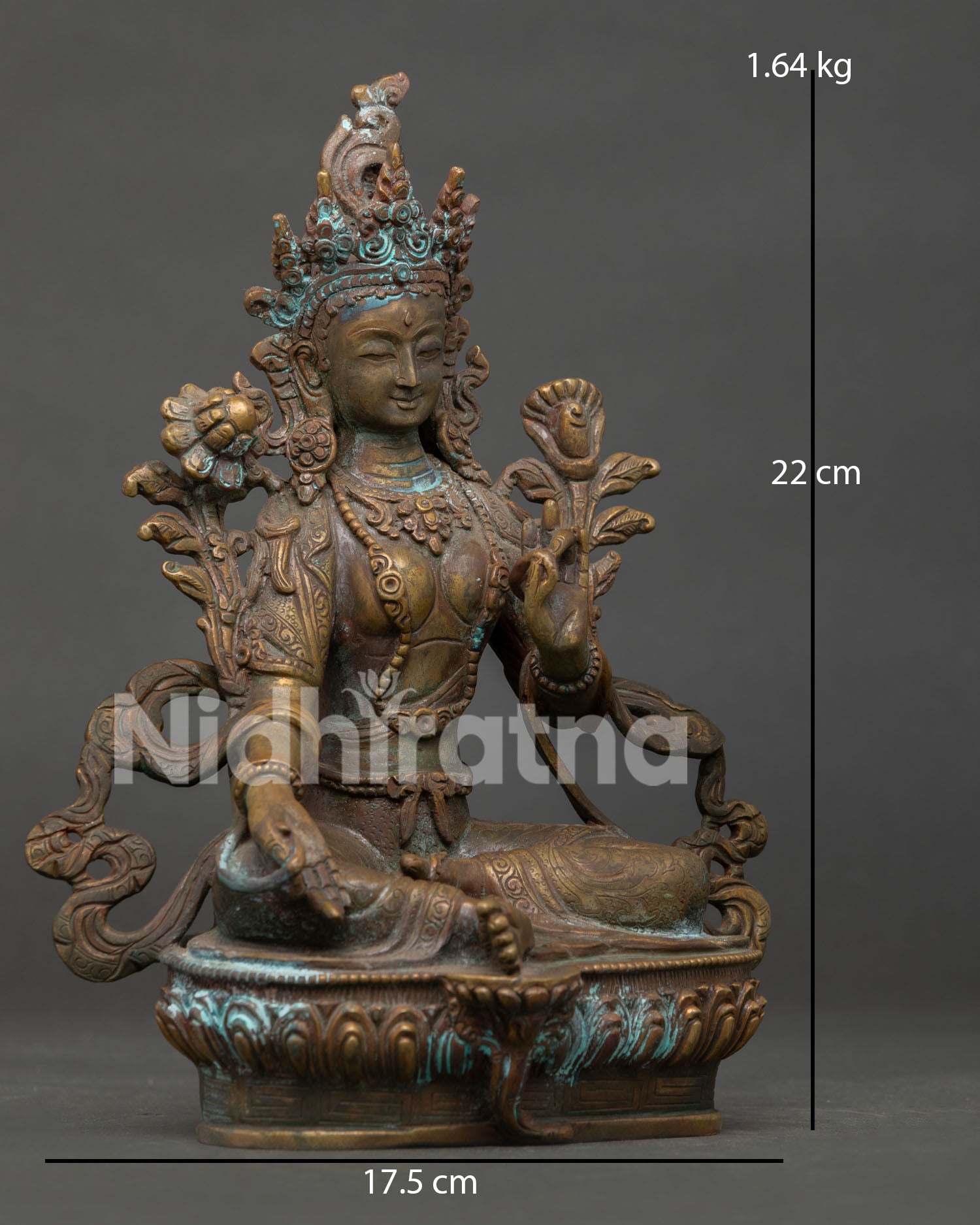 Green Tara Statue