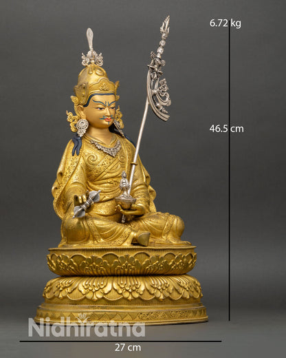 Guru Rinpoche Statue | Sacred Himalayan Art for Spiritual Space