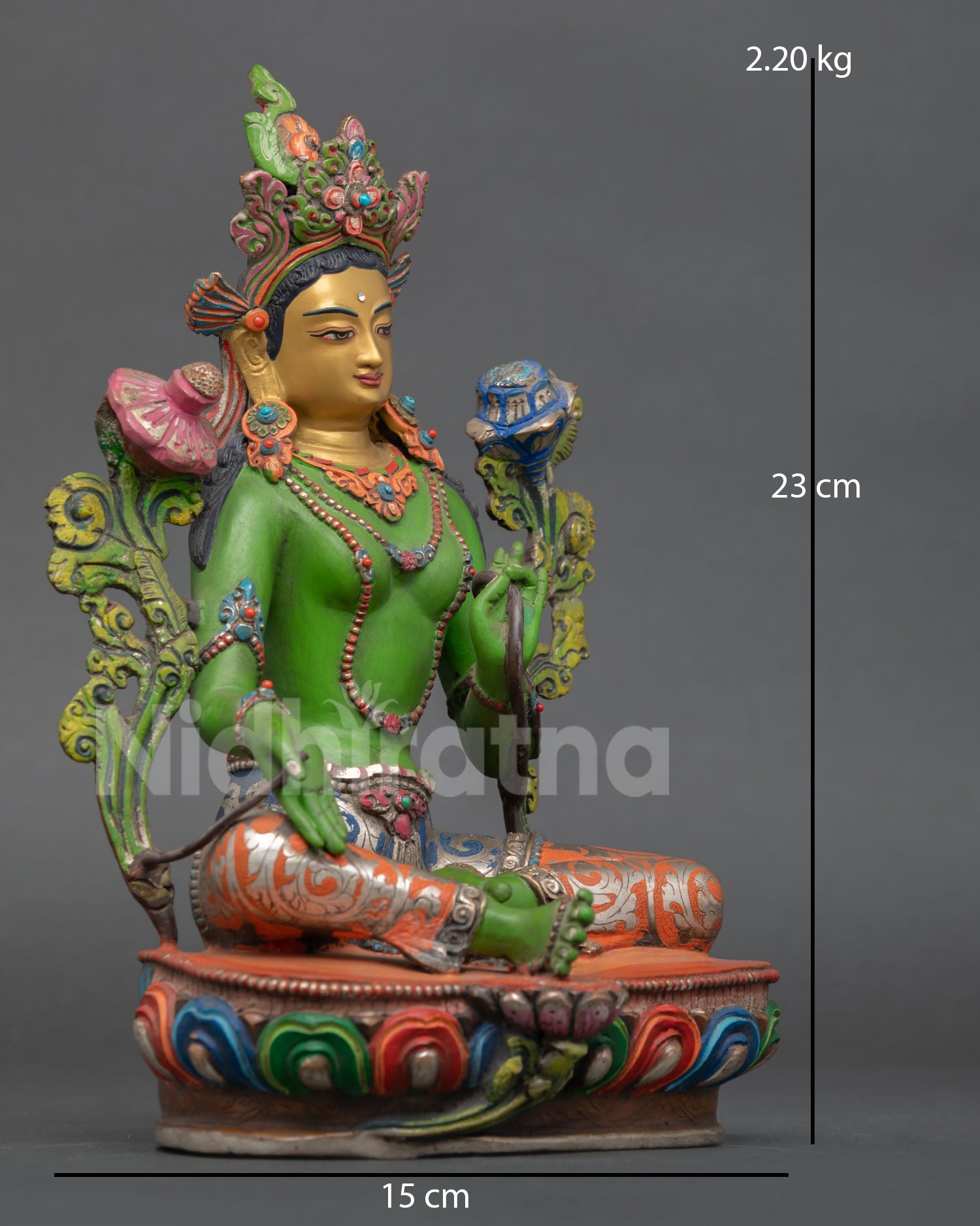Green Tara Statue