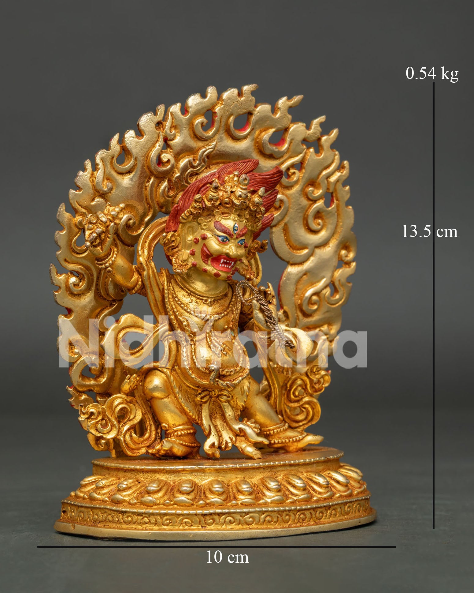 Handcrafted Vajrapani Statue | Wrathful Buddhist Protector