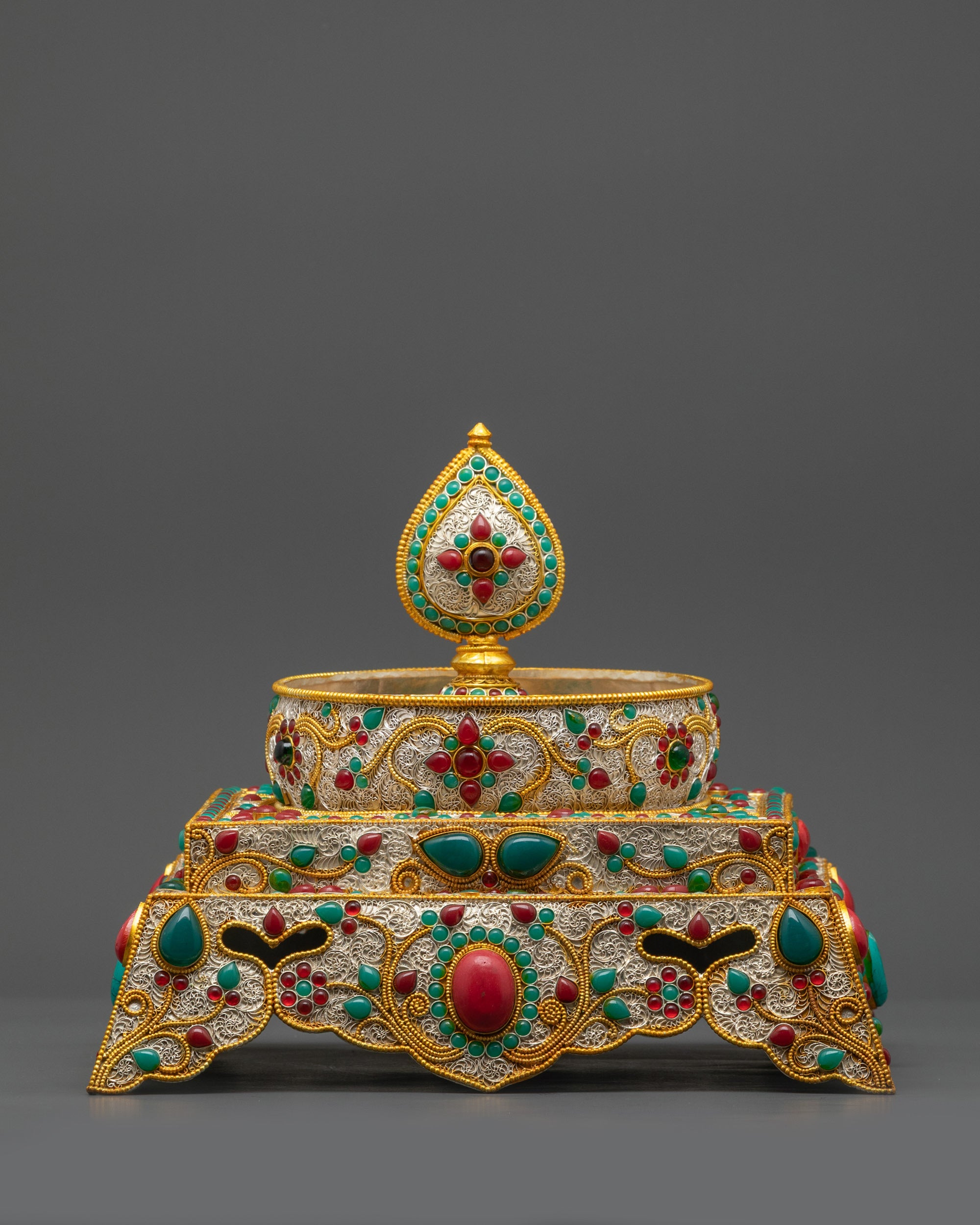 Tibetan Buddhist Mandala | Traditional Offering & Spiritual Decor