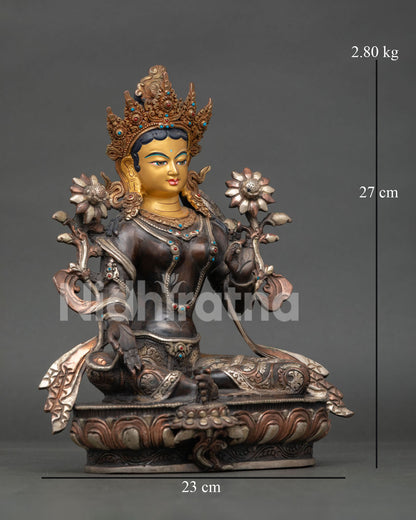 Green Tara Statue