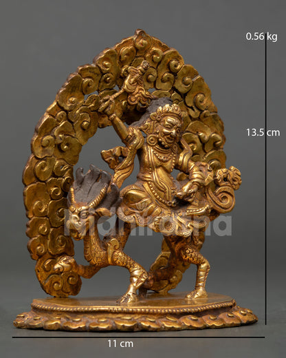 White Dzambhala Statue