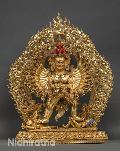 Kalachakra Statue | Buddhist Icon of Time and Enlightenment