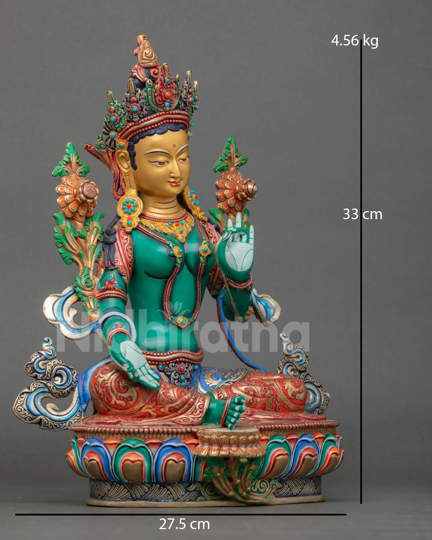 Green Tara Statue