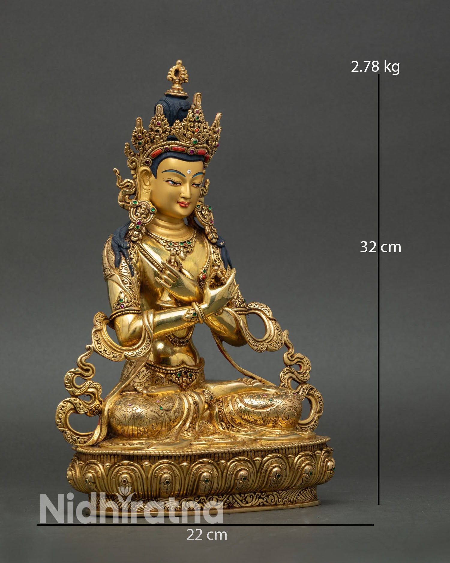 Vajradhara Statue | Vajrayana Primordial Buddha