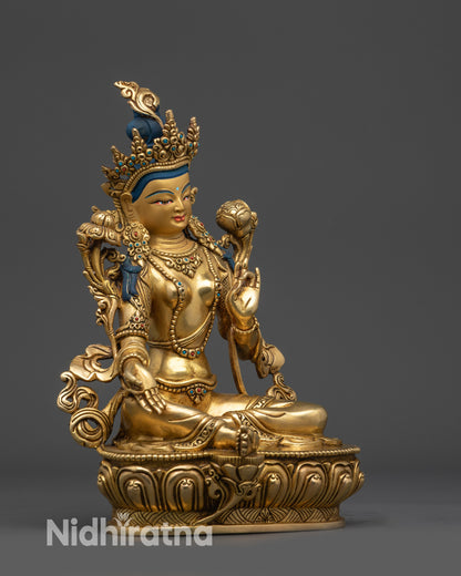 Green Tara Statue