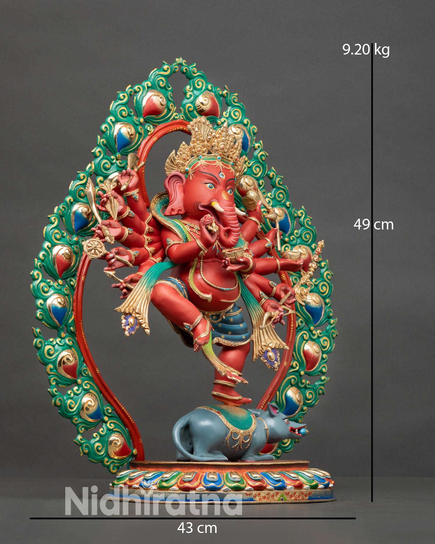 Lord Ganesha | Handmade Hindu Elephant God Statue
