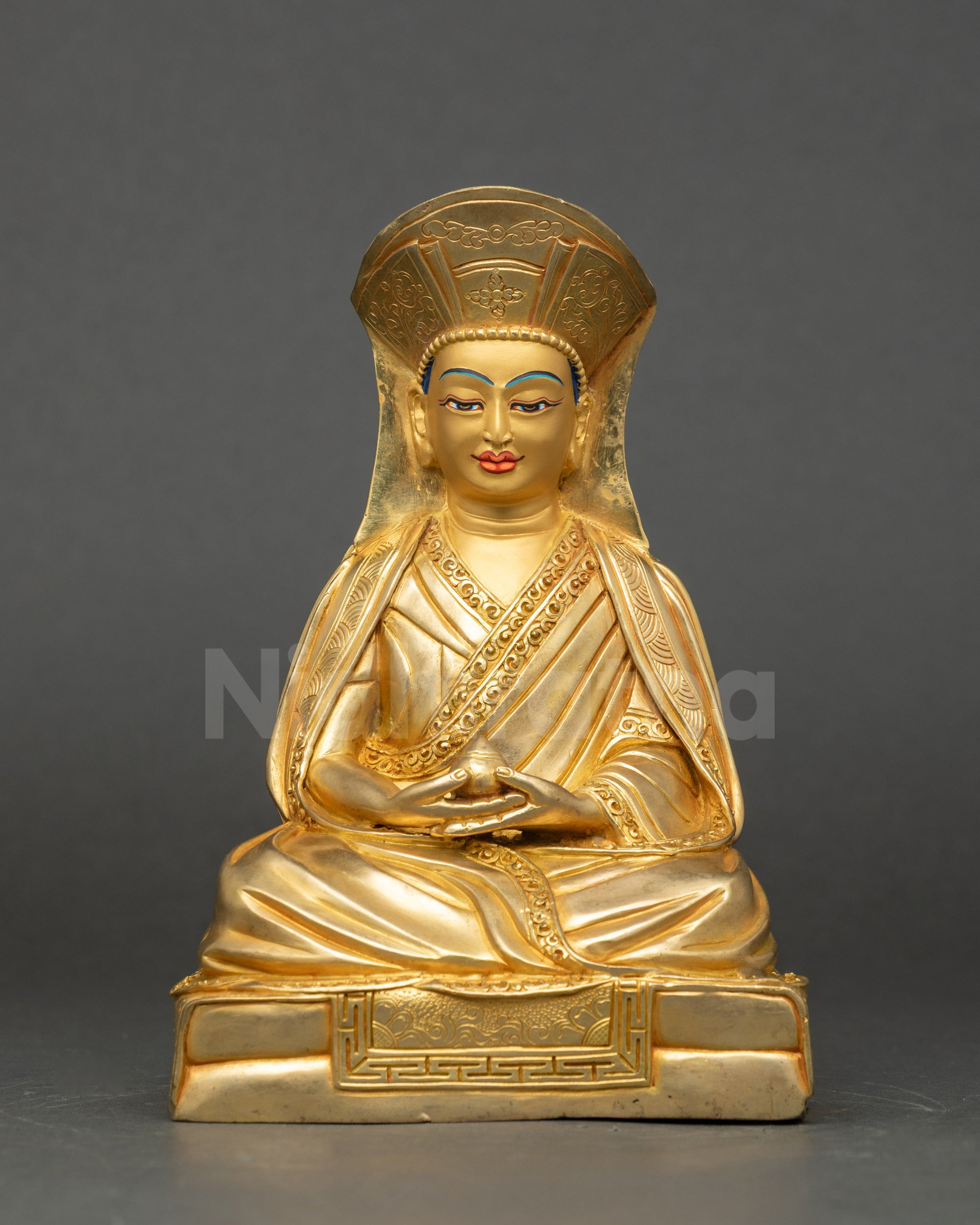 Traditional Tibetan Master Trio Set for Wisdom and Guidance