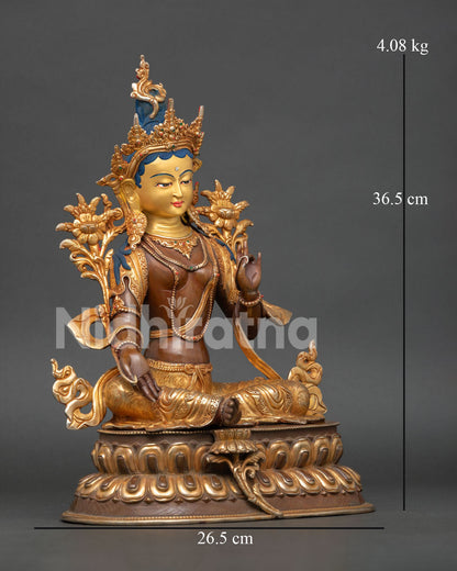 Green Tara Statue