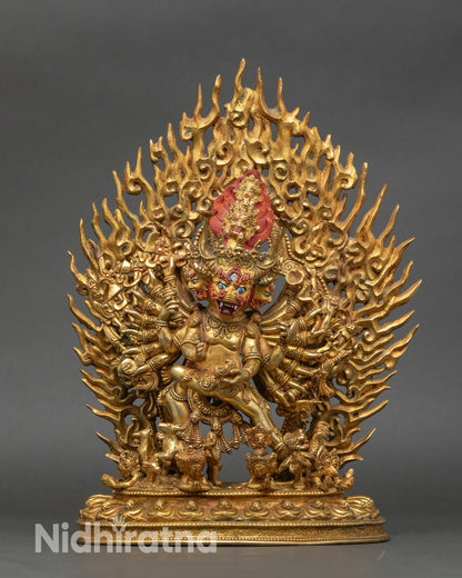 Yamantaka Statue- Wrathful Deity Destroyer of Death