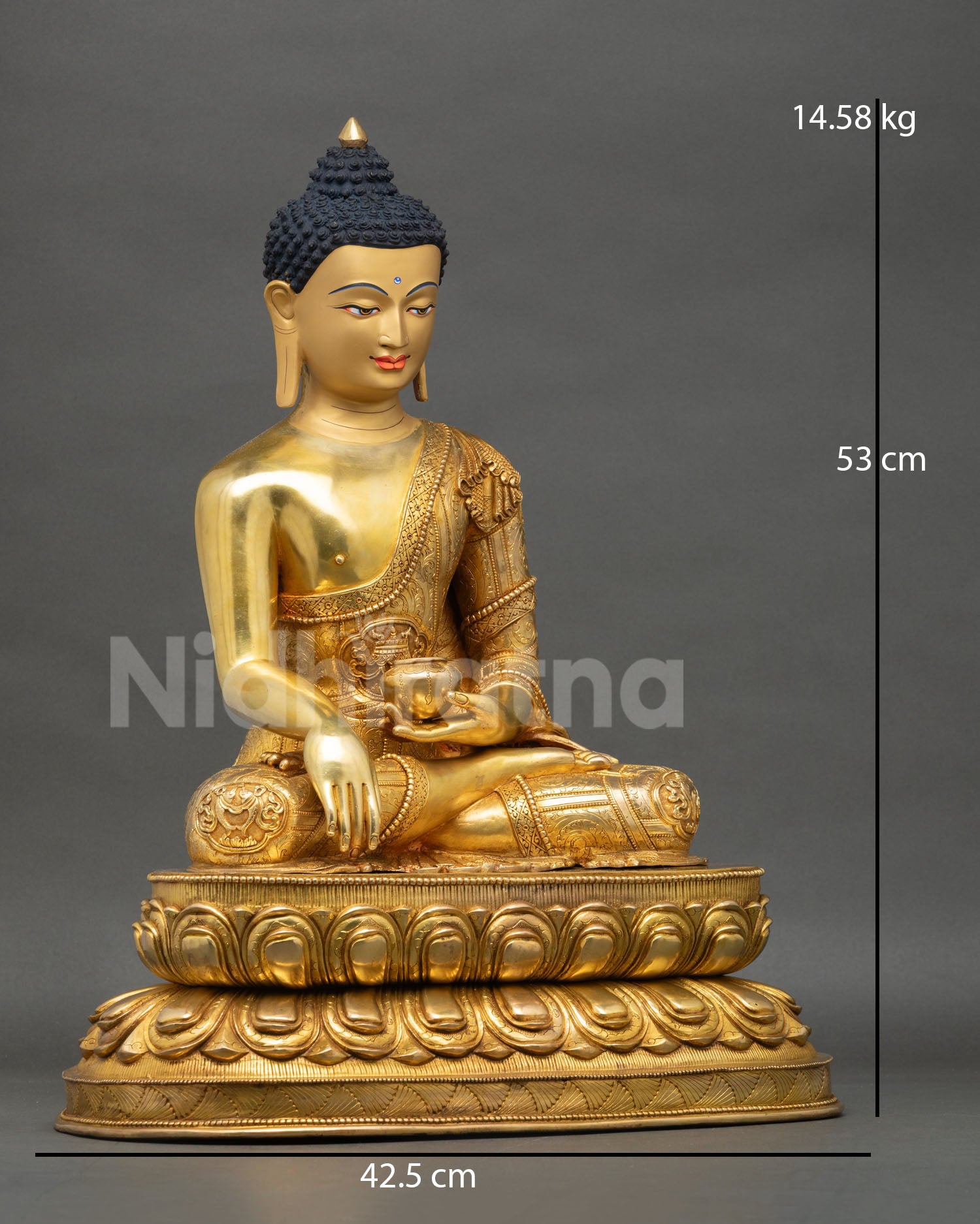 Enlightened Shakyamuni Buddha Statue – Peaceful Home Decor