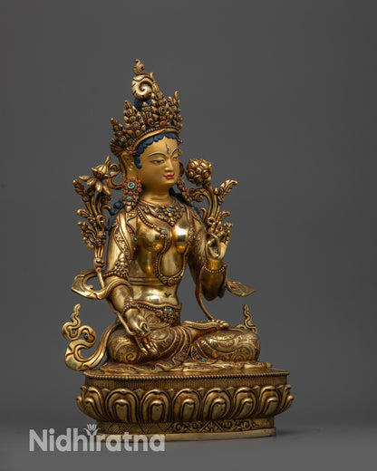 White Tara Statue