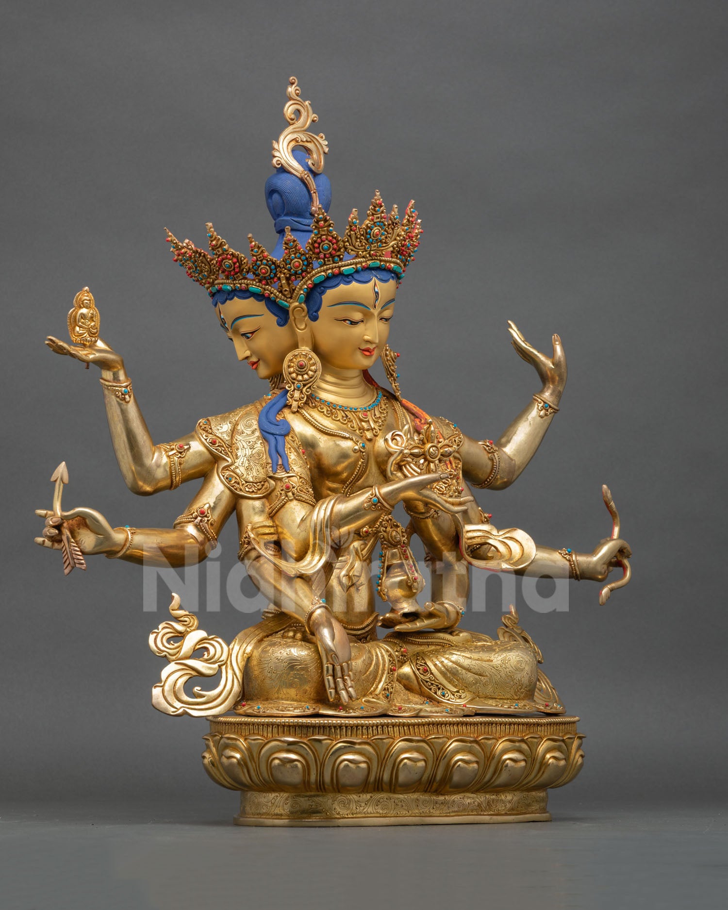 Exquisite Namgyalma Statue | Buddhist Figurine Nepal