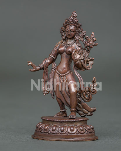 Standing White Tara Statue