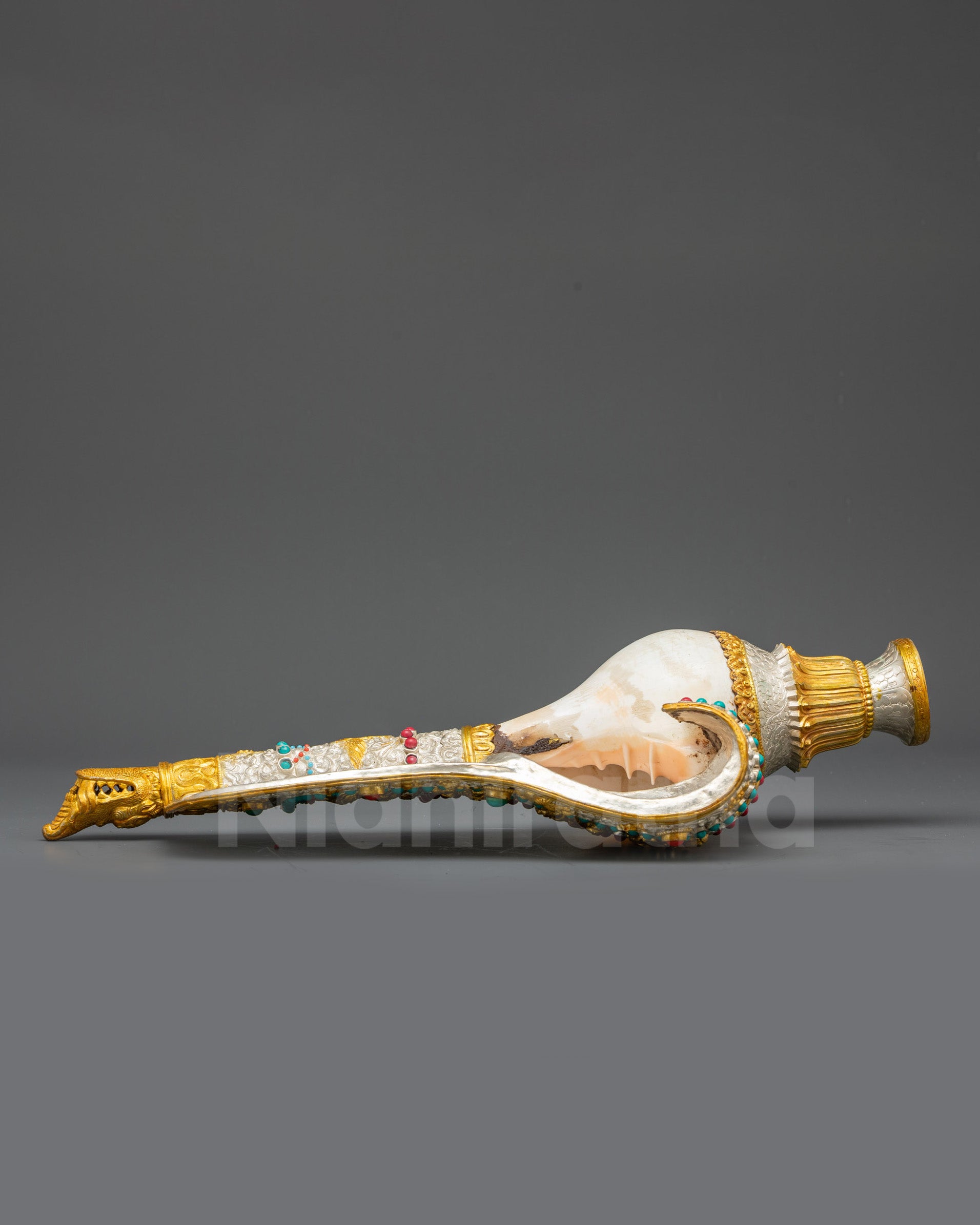 Traditional Conch Shell for Buddhist Ceremonies
