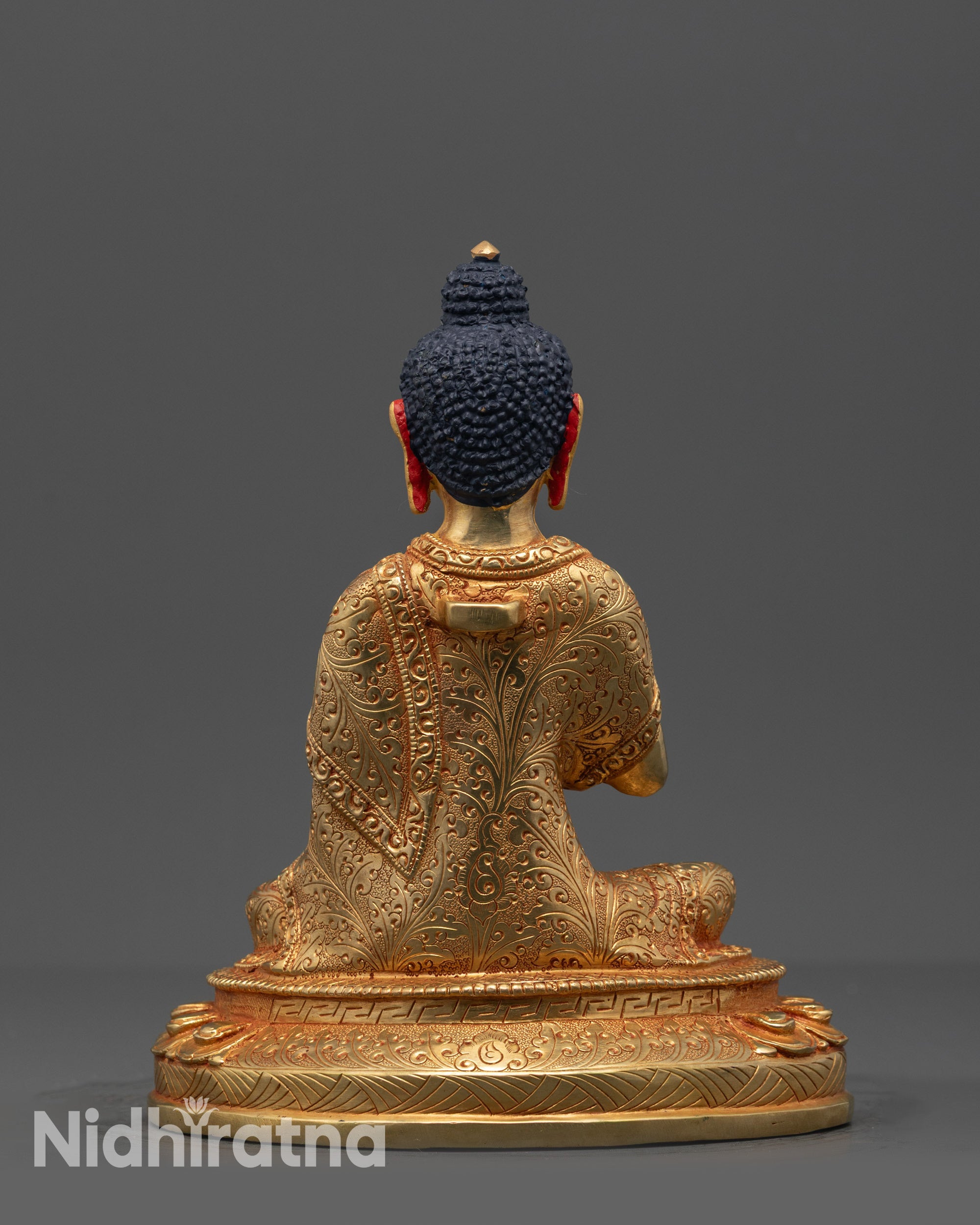 Handcrafted Copper Nagarjuna Statue | Mahasiddha Buddha from Nepal