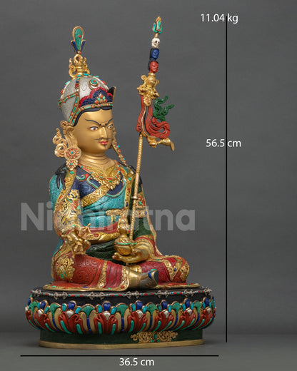 Lotus-Born Guru Rinpoche Statue | The Great Second Buddha