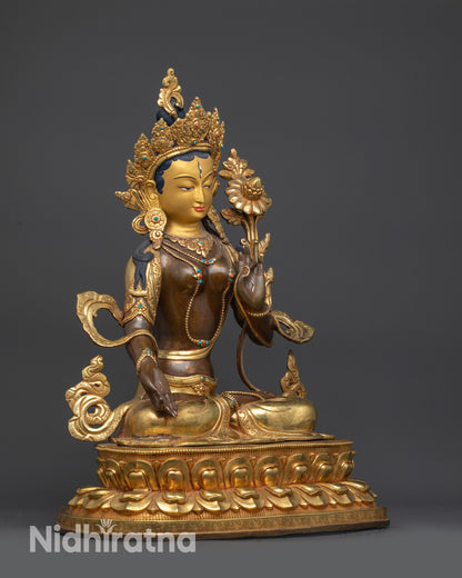 White Tara Statue