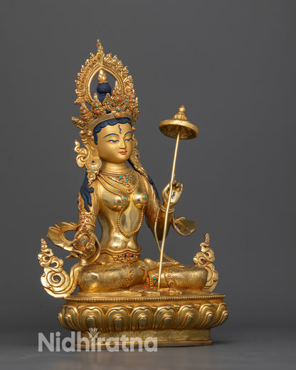 White Umbrella Deity Dukar: Protector of All Beings