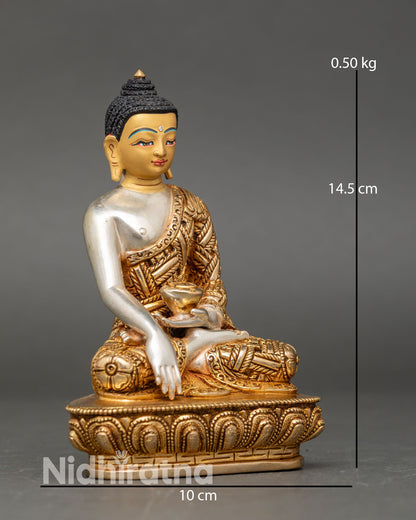 Shakyamuni Buddha Statue | Lost-Wax Copper Art from Nepal