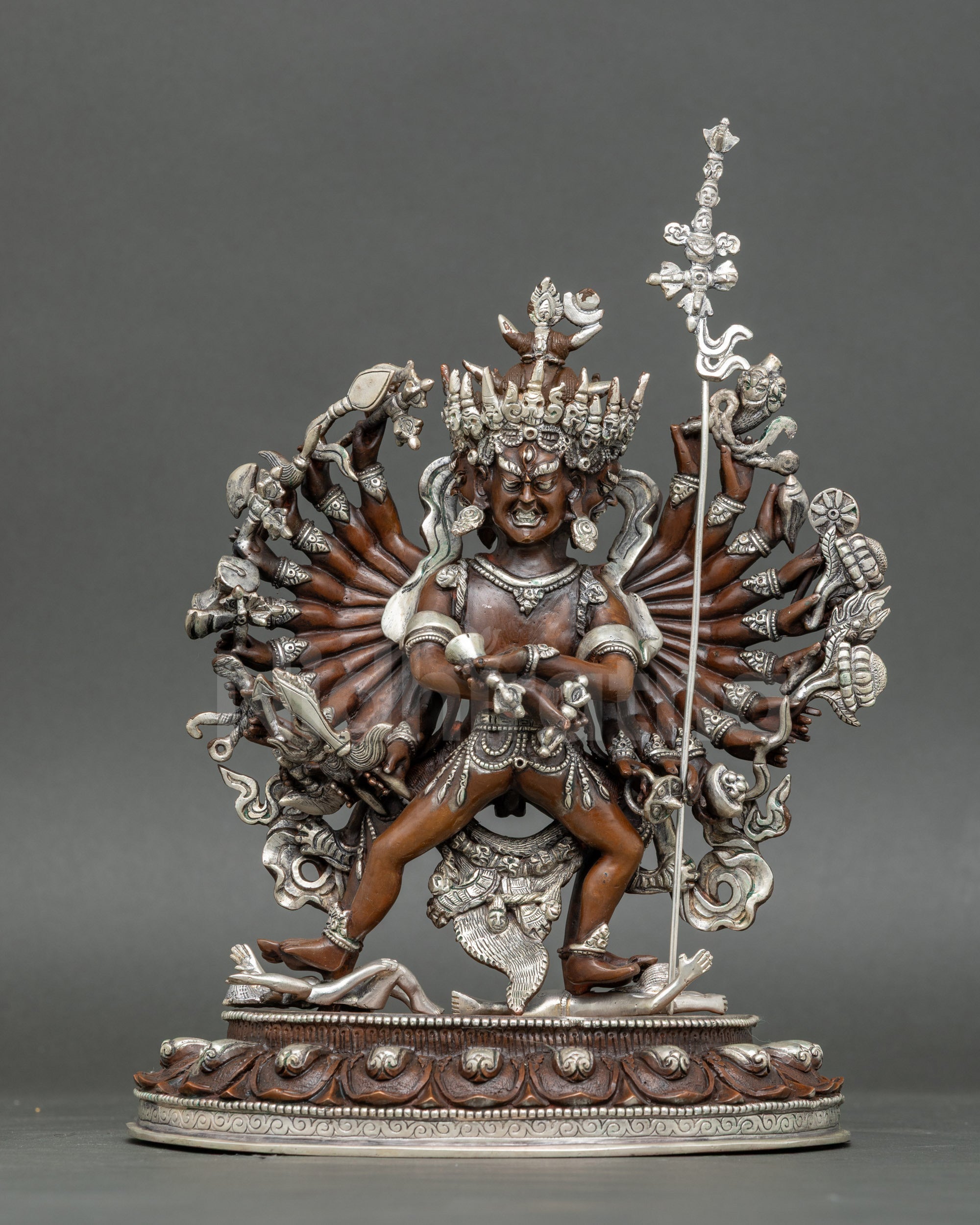 Sacred Kalachakra with Consort Statue – Lord of Time and Cosmic Energy