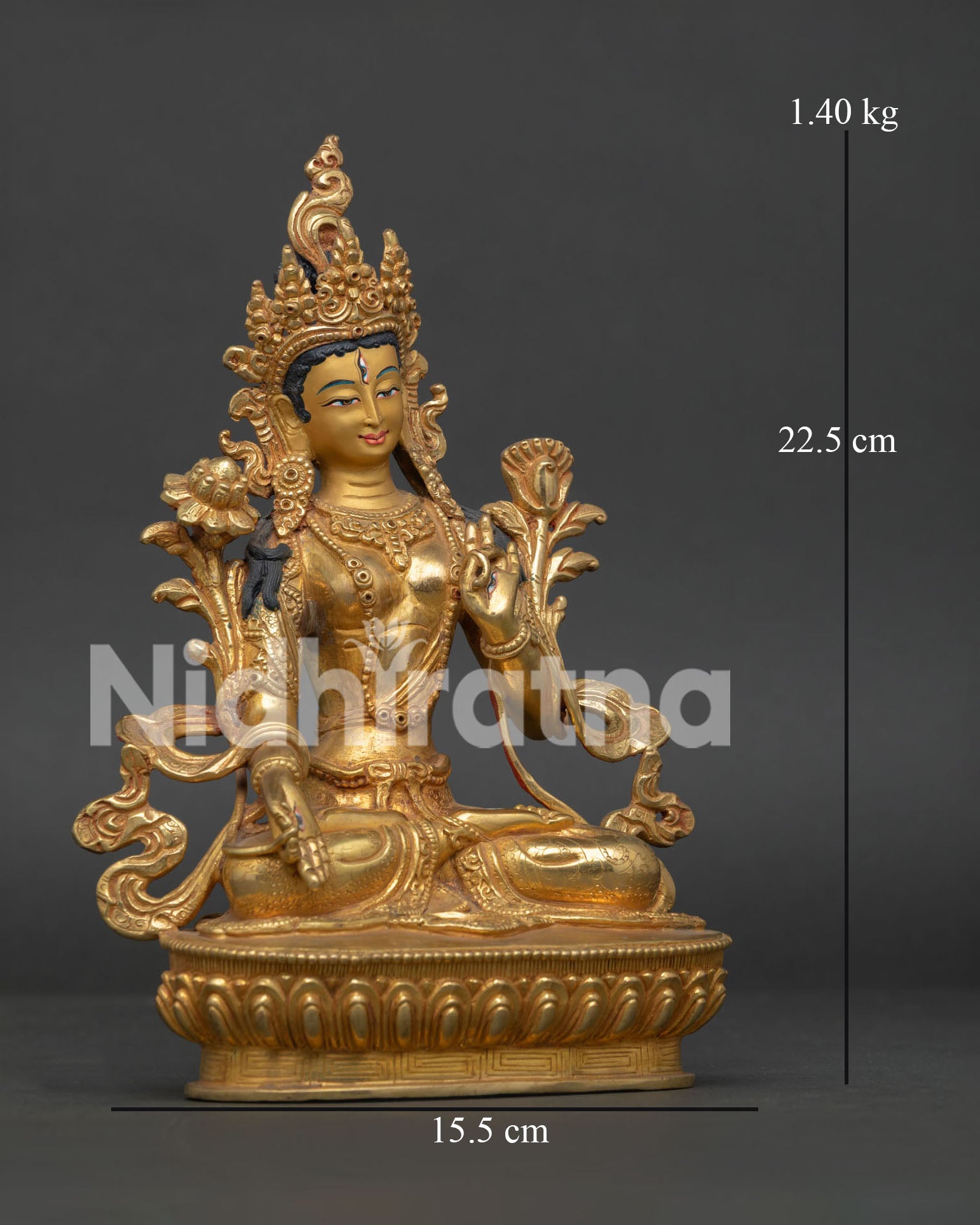 White Tara Statue | Tibetan Buddhist Deity
