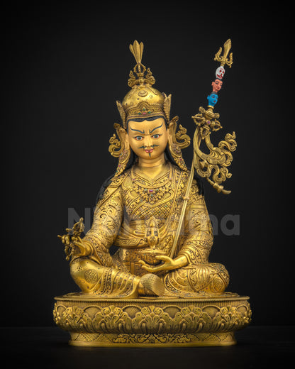 Guru Rinpoche Sculpture | Masterpiece Spiritual & Meditation Decor