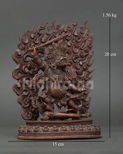 Kargapani Mahakala Statue