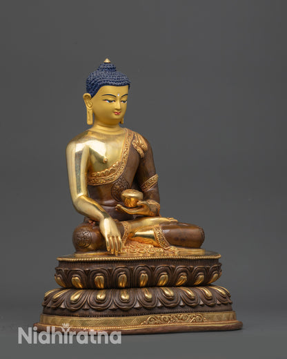Shakyamuni Buddha Sculpture – Handcrafted Siddhartha Gautama Figure