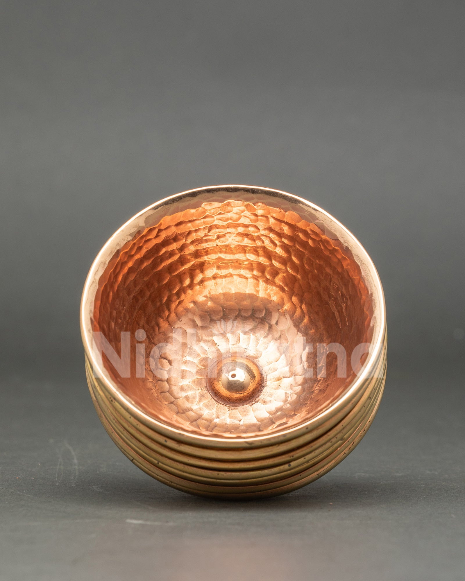 Traditional Water Offering Bowls - Handmade Ritual Set