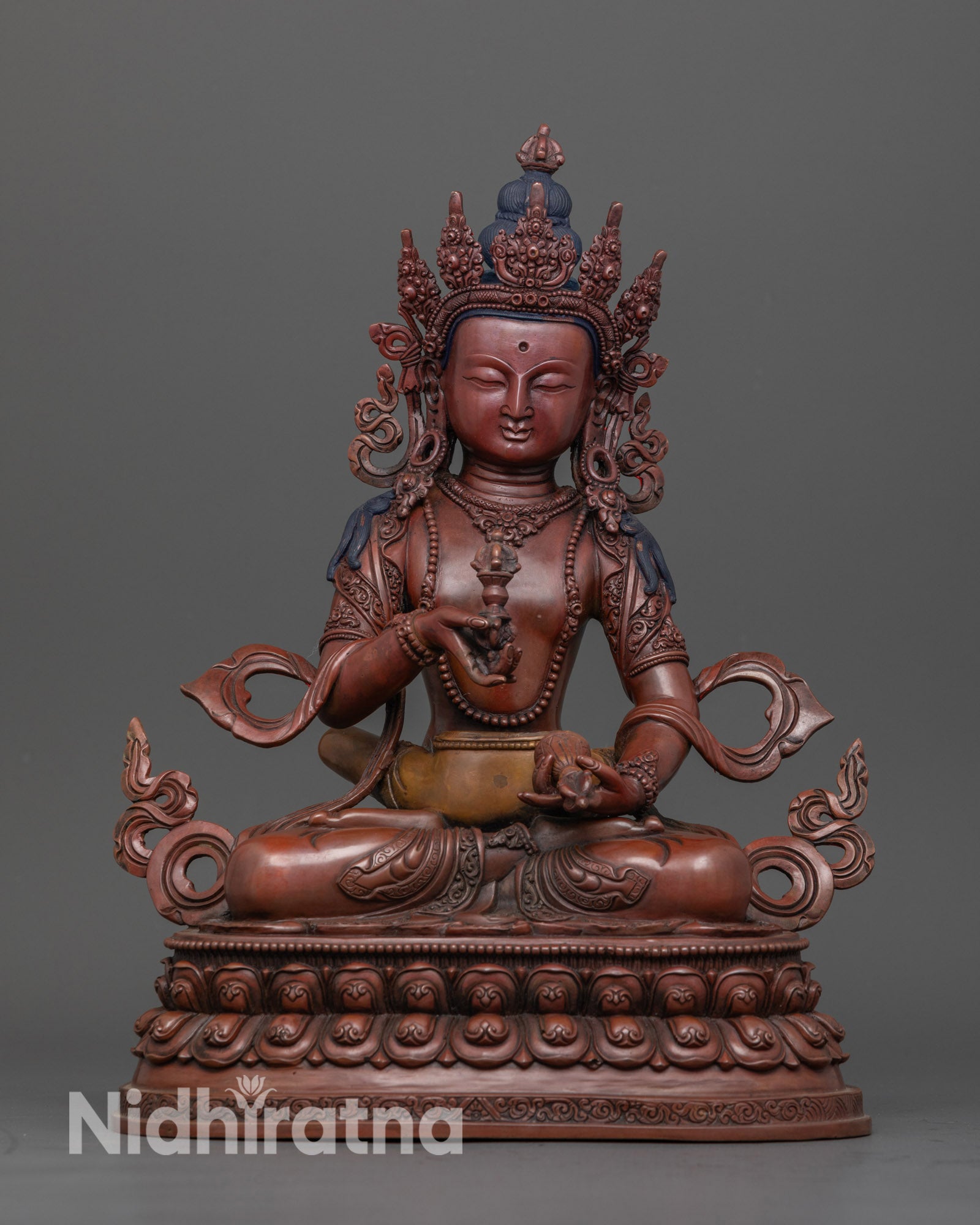 Purification and Unity with a Vajrasattva and Consort Statue