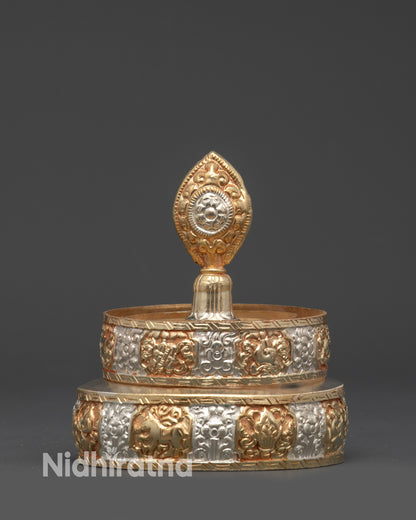 High-Quality Mandala Offering Set | Buddhist Sacred Offering Mandala