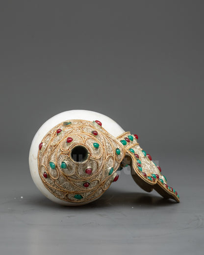 Authentic Conch Shell - Symbol of Buddha's Teachings