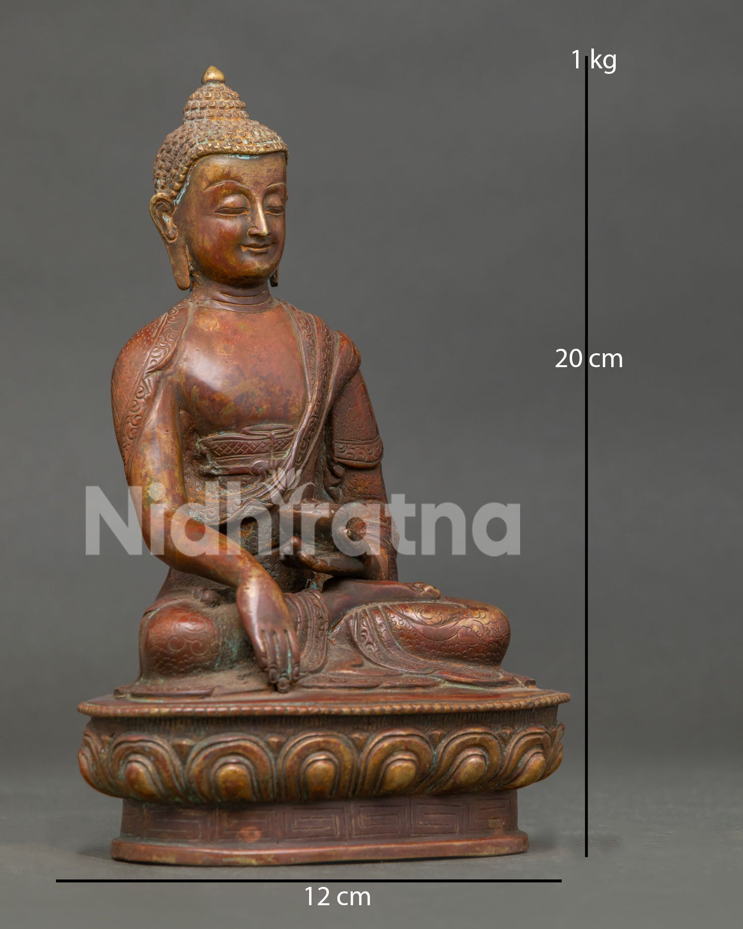 Antique Shakyamuni Buddha Statue | Himalayan Buddhist Art