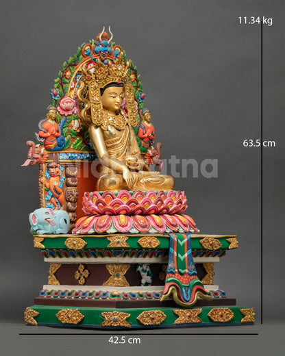 Jowo Rinpoche Statue – Sacred Representation of Historical Buddha