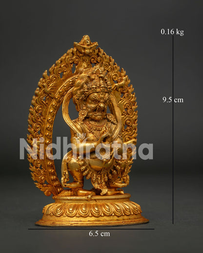 Sakya Mahakala Statue | Himalayan Wrathful Protector Deity