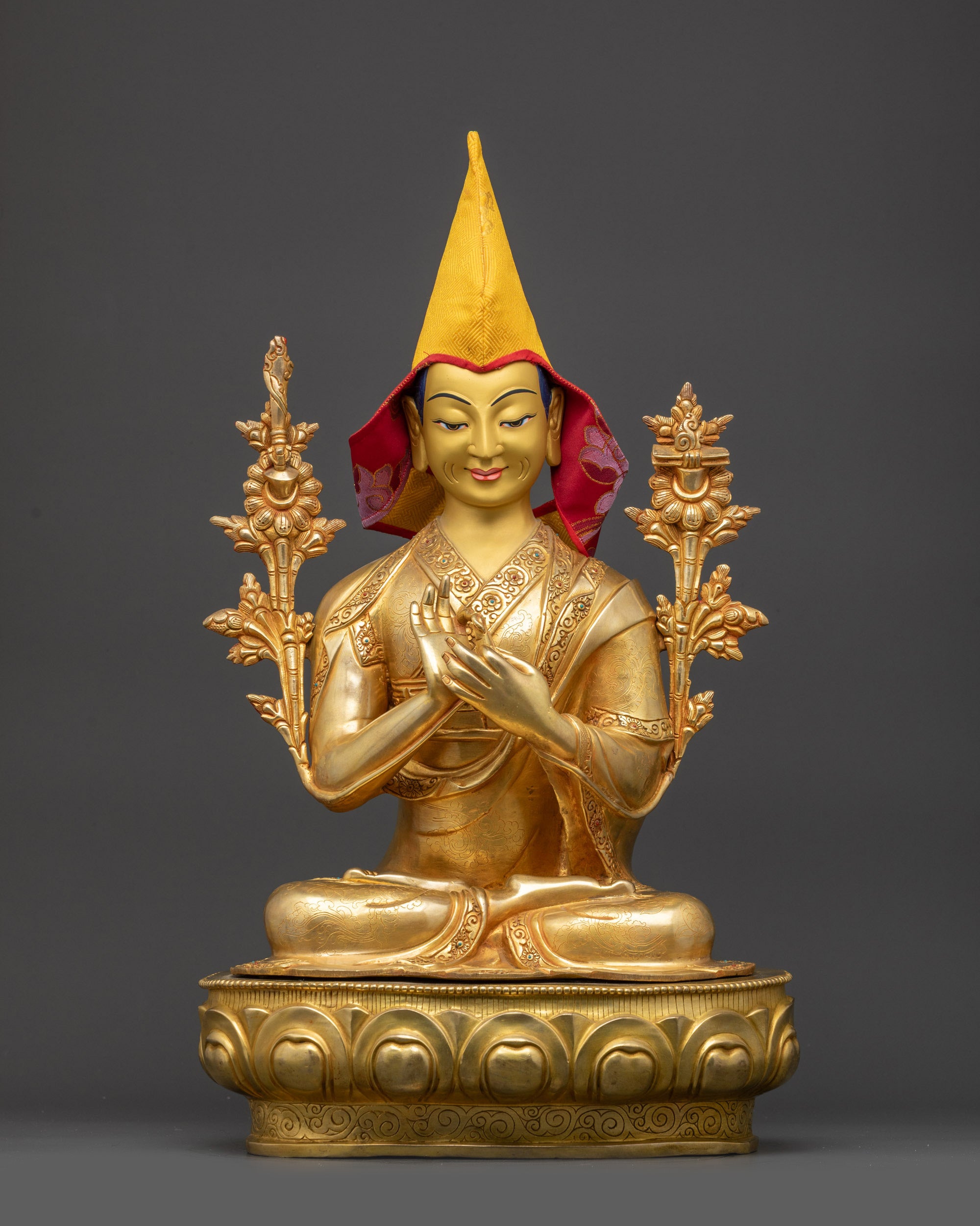 Je Tsongkhapa Set | Father of the Gelug Lineage with his Disciples