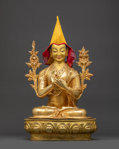 Je Tsongkhapa Set | Father of the Gelug Lineage with his Disciples