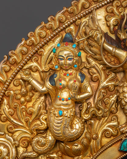 Shakyamuni Buddha Enthroned: Symbol of Enlightenment and Compassion