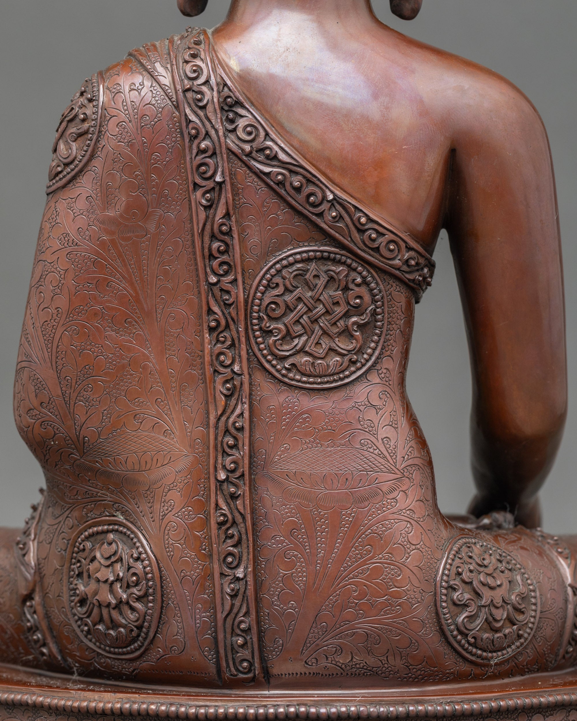 Five Dhyani Buddha Statue Set for Meditation and  Spiritual Practice