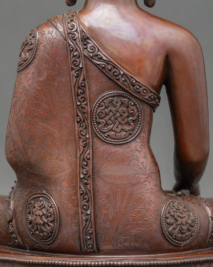 Five Dhyani Buddha Statue Set for Meditation and  Spiritual Practice