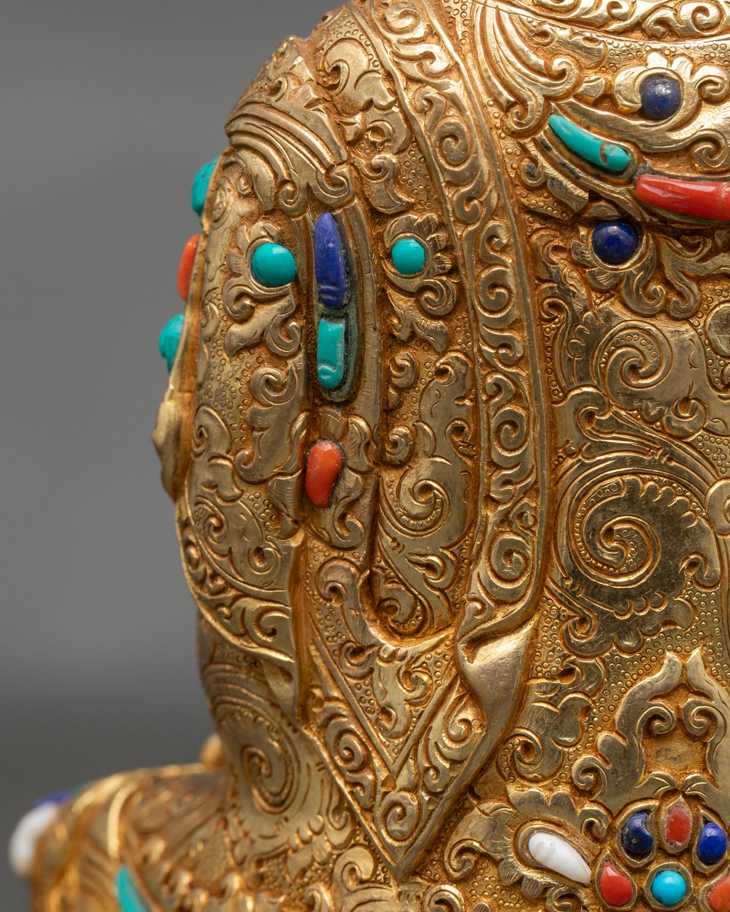 Tsongkhapa and Two Disciples Set – Luminous Wisdom Handmade Statue