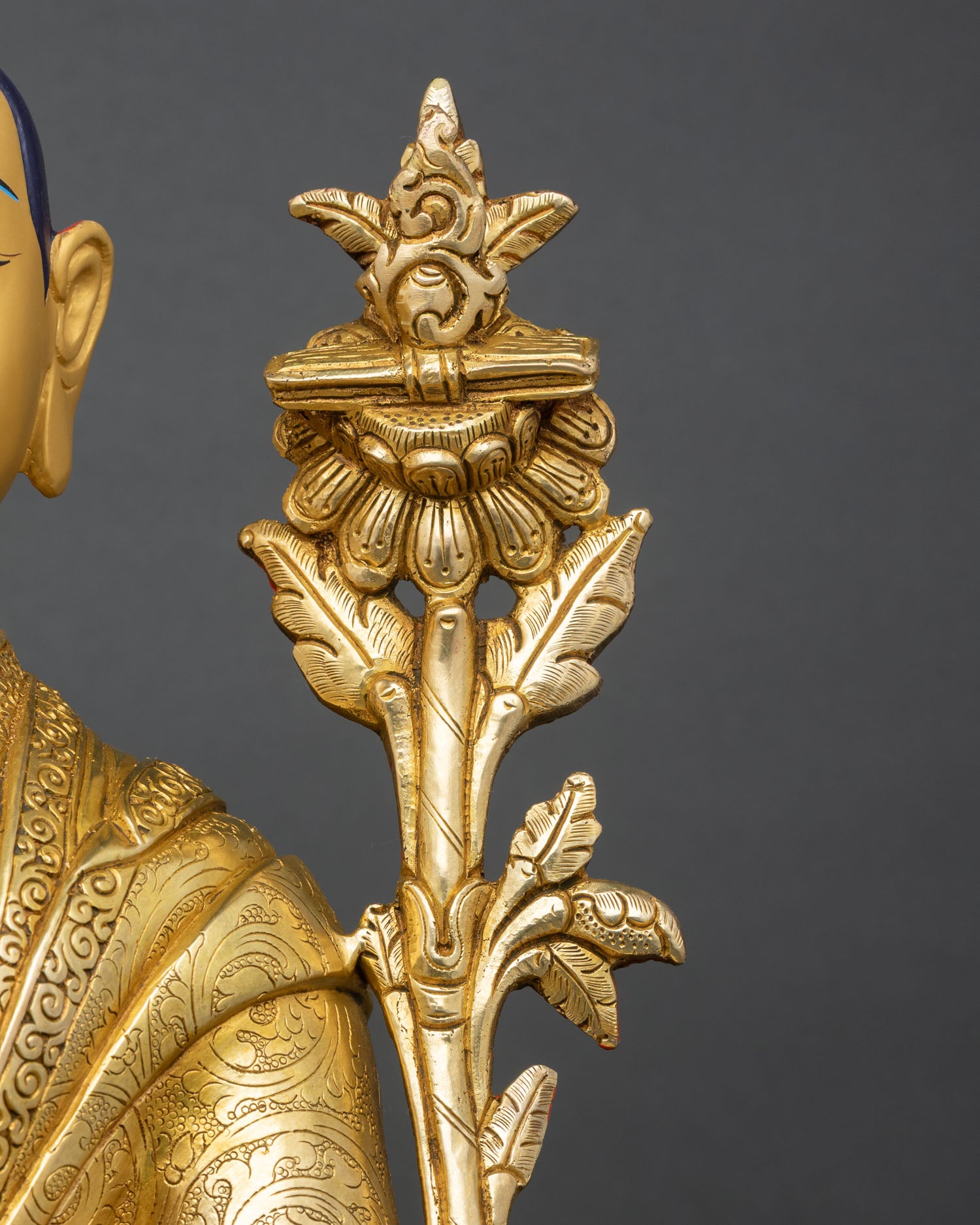 Je Tsongkhapa & Disciples Statue Set | Handcrafted Buddhist Art