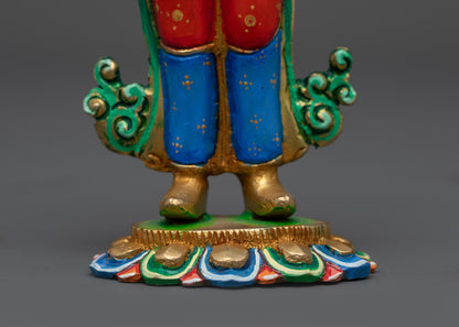 Statue of Guru Padmasambhava on Beautiful Throne | Master of Tantra