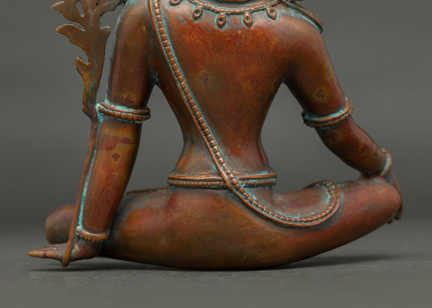Antique-Finished Indra Statue | Ancient Vedic God of Rain and Thunder