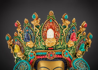 Masterpiece Jowo Rinpoche Shakyamuni Sculpture | Rare Buddha Statue