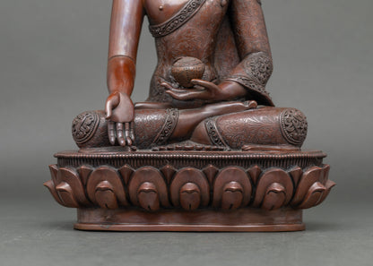 Five Dhyani Buddha Statue Set for Meditation and  Spiritual Practice