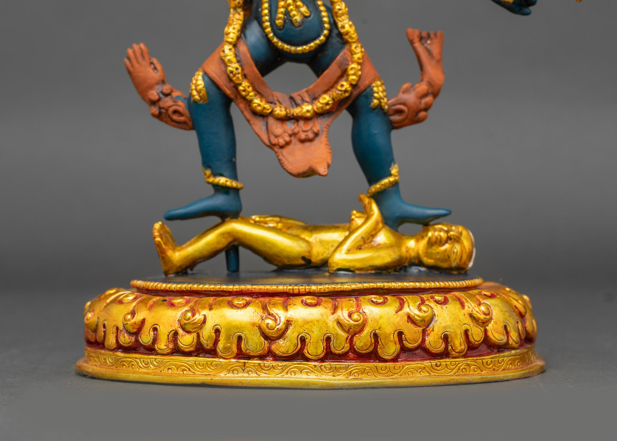 Powerful Vajrayana Buddhist Statue Set for Protection